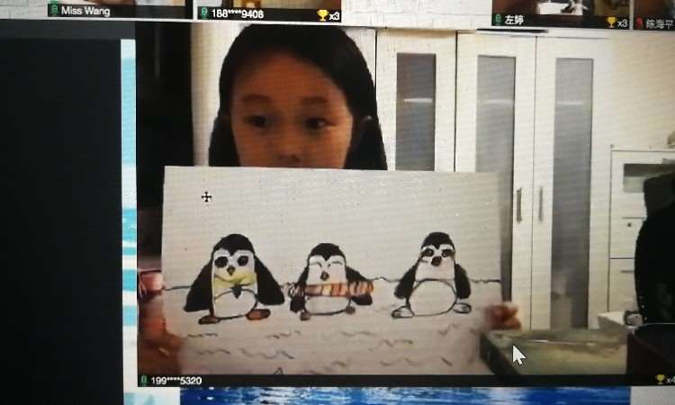 《南极企鹅》创意美术课
