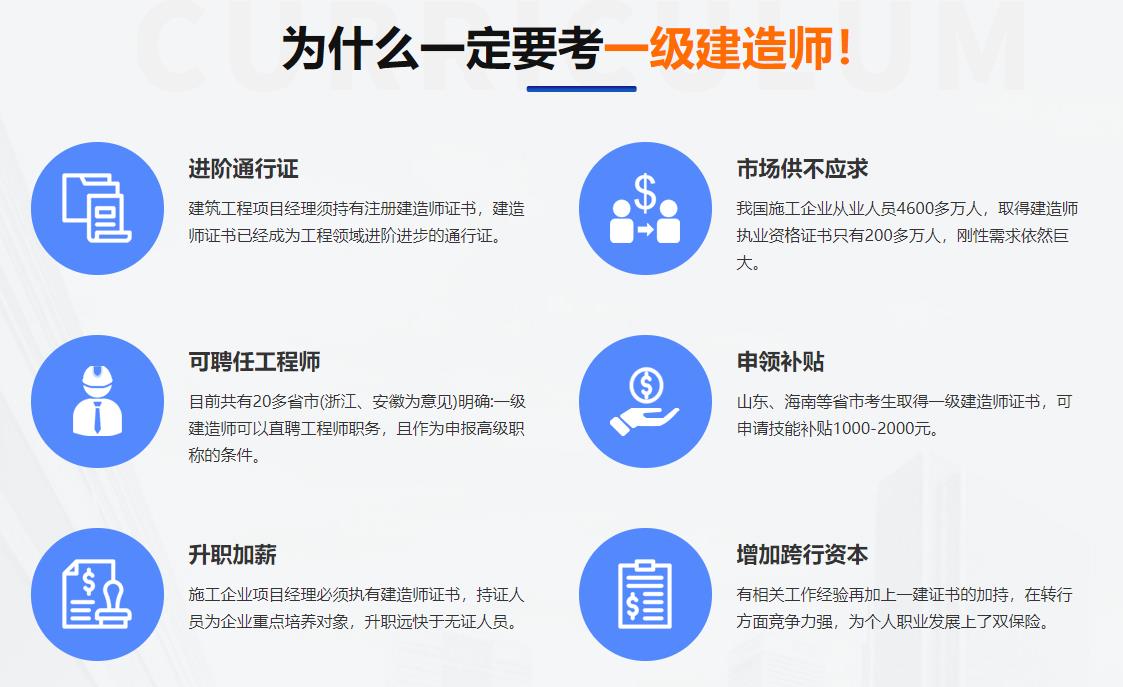 南昌一级建造师培训