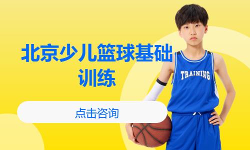 北京少儿篮球基础训练