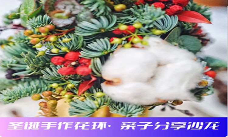 圣诞手作花环-文化艺术系列MINI营